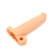 Kiotos - Realistic Penis Sleeve van 19 cm met Vibrator Bullet Houder en Ball Stretcher - Boost Je Intieme Momenten!-Laced-up.nl