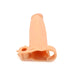 Kiotos - Realistic Penis Sleeve van 19 cm met Vibrator Bullet Houder en Ball Stretcher - Boost Je Intieme Momenten!-Laced-up.nl