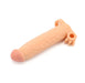 Kiotos - Realistic Penis Sleeve van 19 cm met Vibrator Bullet Houder en Ball Stretcher - Boost Je Intieme Momenten!-Laced-up.nl
