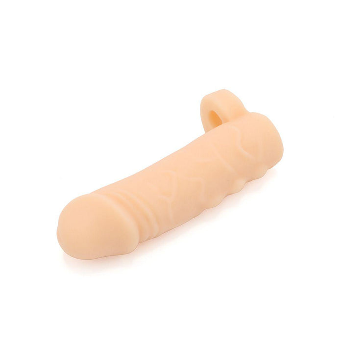 Kiotos - Realistische Penis Sleeve - Extra Soft - Met Ballstretcher - Comfort, Plezier en Extra Omtrek-Laced-up.nl