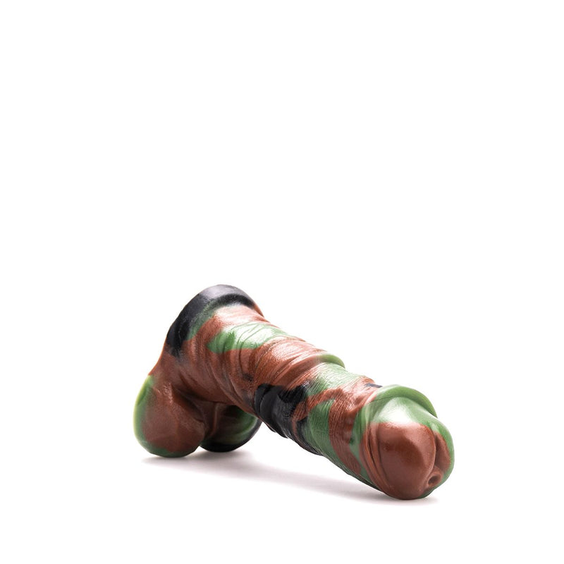 Kiotos Revolt - Dildo Fantasie - Green Army - 01 - Small - 16,5 x 5 cm-Erotiekvoordeel.nl