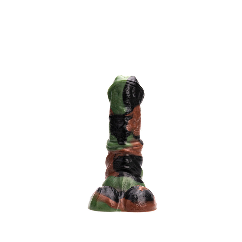 Kiotos Revolt - Dildo Fantasie - Green Army - Nr. 01 - Medium - 18 x 5,5 cm-Erotiekvoordeel.nl