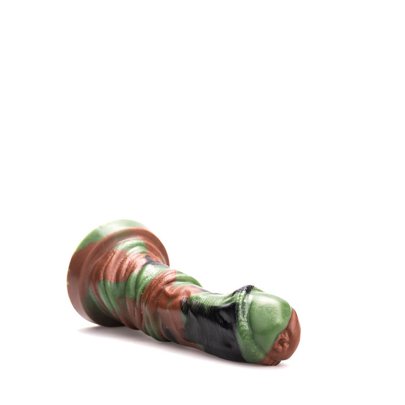 Kiotos Revolt - Dildo Fantasie - Green Army - Nr. 02 - Medium - 22,5 x 5,5 cm-Erotiekvoordeel.nl