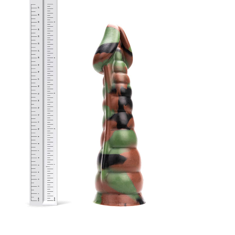 Kiotos Revolt - Dildo Fantasie - Green Army - Nr. 16 - 21,5 x 6 cm-Erotiekvoordeel.nl