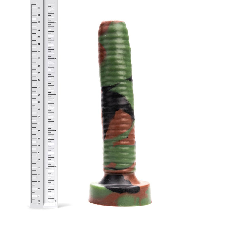 Kiotos Revolt - Dildo Fantasie - Green Army - Nr. 21 - 25,5 x 5,4 cm-Erotiekvoordeel.nl