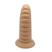 Kiotos Ribbed Penis XL Shinny Flesh Suction Dildo - Amazing Shinny Gold/Flesh Silicone - 8 cm diameter x 30 cm lang-Erotiekvoordeel.nl