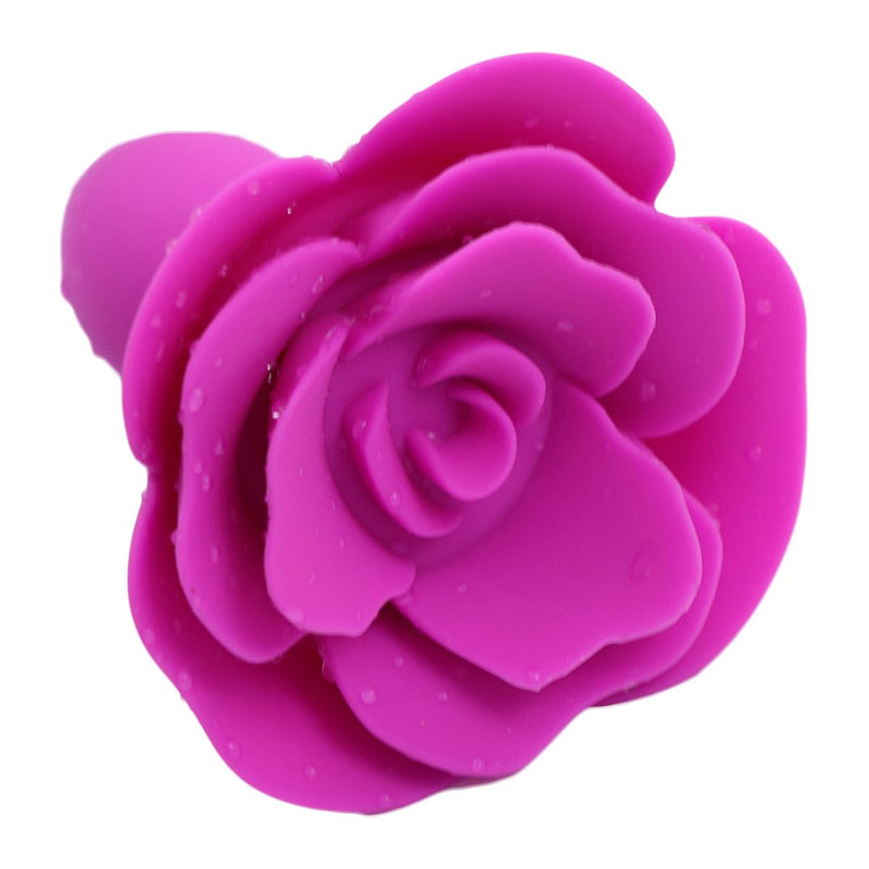 Kiotos - Roze Roos - Siliconen Anaal Plug-Laced-up.nl