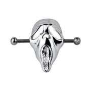 Kiotos - Screaming Ghostface - Nippelklemmen mit Kette - Laced-up.nl