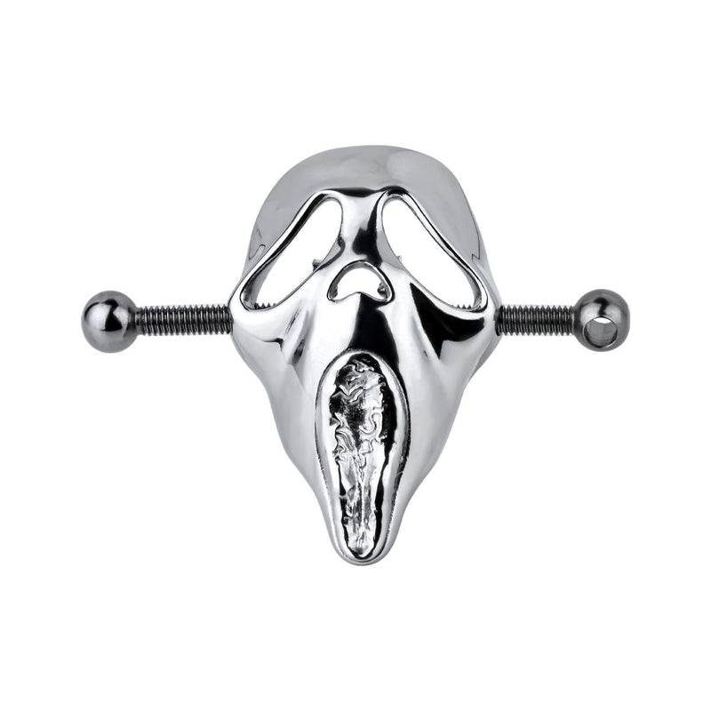 Kiotos - Screaming Ghostface - Nippelklemmen mit Kette - Laced-up.nl