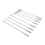 Kiotos - Set Met Geribbelde Rosebud Dilators/sounds In Luxe etui - 8 Stuks-Erotiekvoordeel.nl