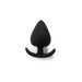 Kiotos - Siliconen Anker Buttplug Set - 4 Stuks - Zwart-Laced-up.nl