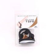 Kiotos - Étireur de testicules en silicone avec 3 poids en forme de billes - Noir - Laced-up.nl