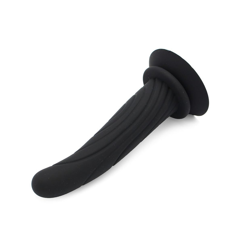 Kiotos - Siliconen Dildo Nr. 2 Met Zuignap & geschikt Voor strap-ons - Zwart-Laced-up.nl