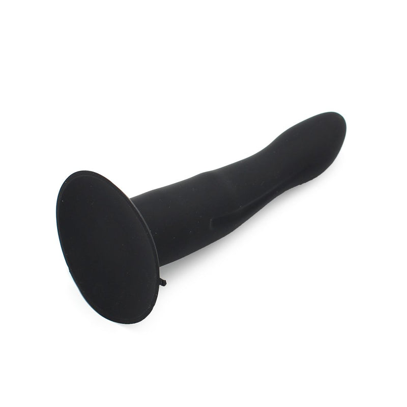 Kiotos - Siliconen Dildo Nr. 5 Met Zuignap & geschikt Voor strap-ons - Zwart-Laced-up.nl