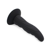 Kiotos - Siliconen Dildo Nr. 6 Met Zuignap & geschikt Voor strap-ons - Zwart-Laced-up.nl