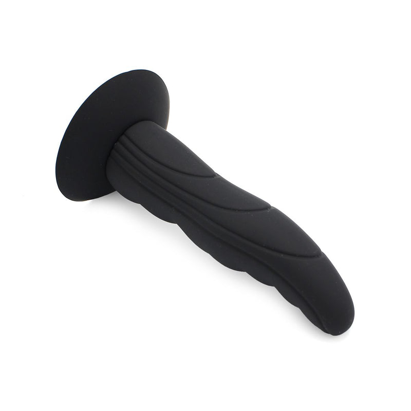 Kiotos - Siliconen Dildo Nr. 6 Met Zuignap & geschikt Voor strap-ons - Zwart-Laced-up.nl