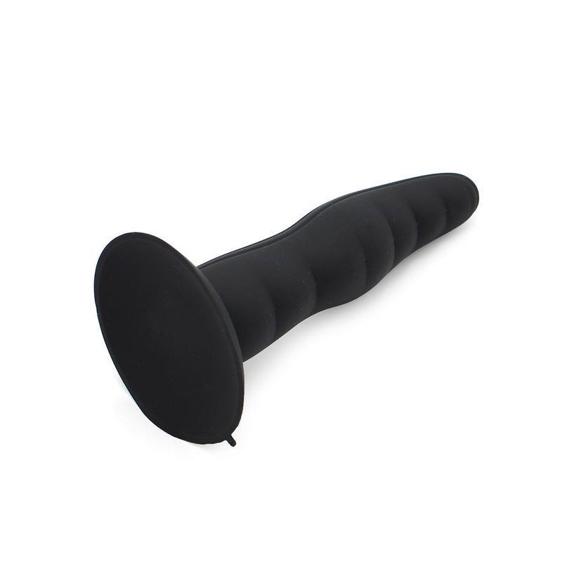 Kiotos - Siliconen Dildo Nr. 6 Met Zuignap & geschikt Voor strap-ons - Zwart-Laced-up.nl