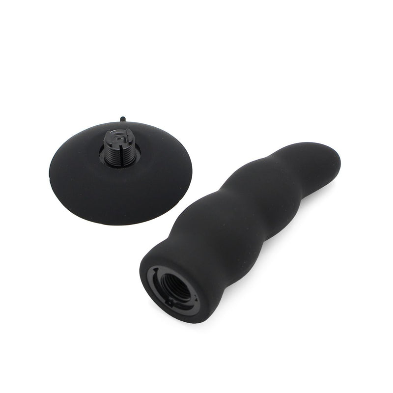 Kiotos - Siliconen Dildo Nr. 7 Met Zuignap & geschikt Voor strap-ons - Zwart-Laced-up.nl