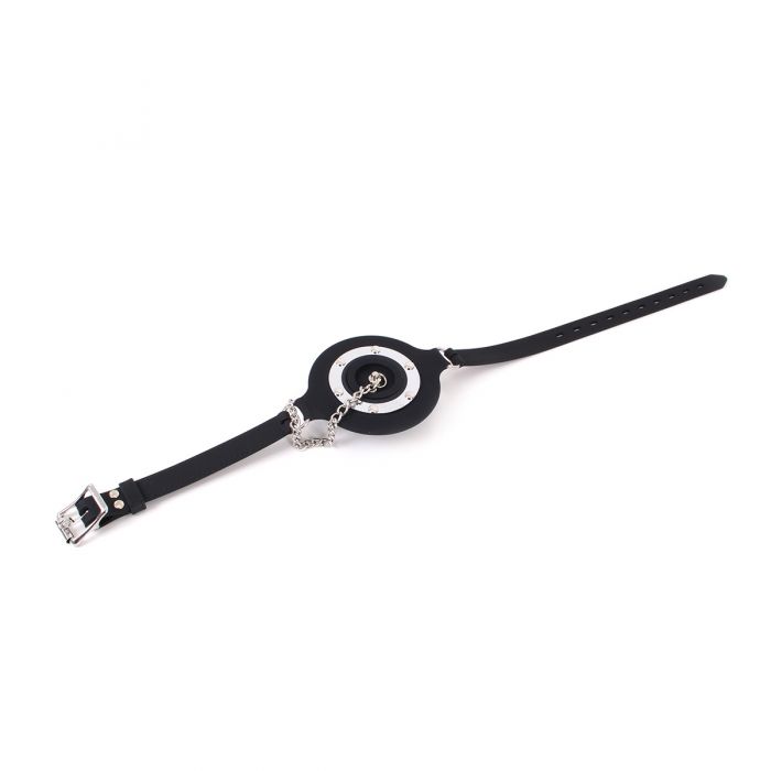 Kiotos - Siliconen Open Mond Gag Met Wastafel Stop-Laced-up.nl