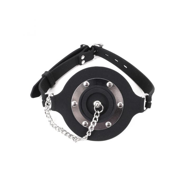 Kiotos - Siliconen Open Mond Gag Met Wastafel Stop-Laced-up.nl