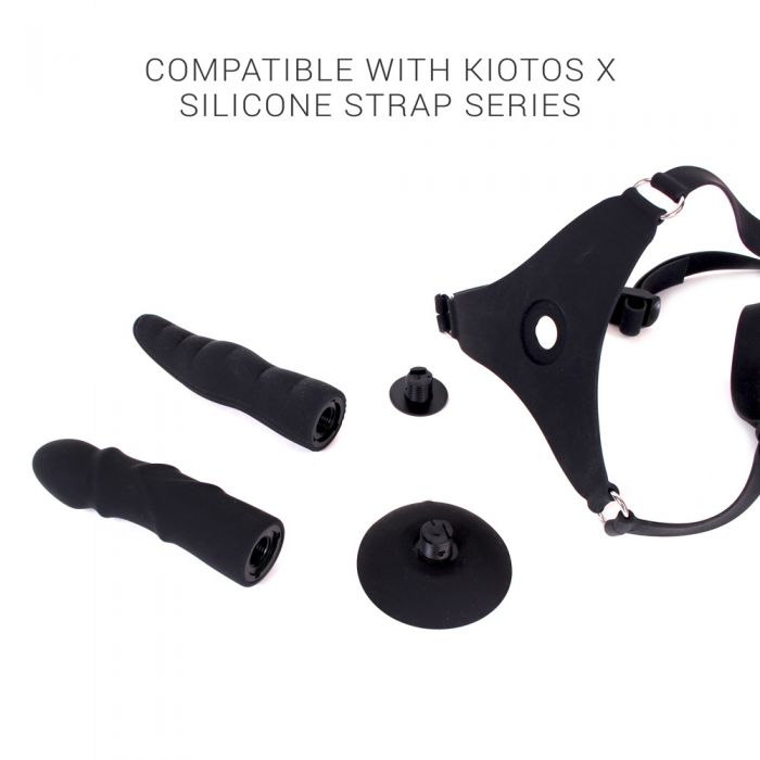 Kiotos - Siliconen dildo Met Zuignap (vegan)-Laced-up.nl