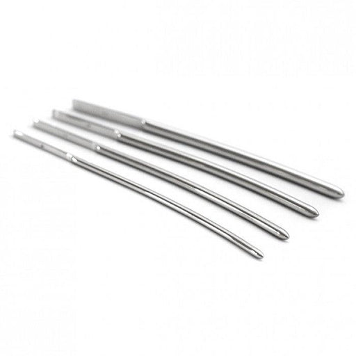 Kiotos - Single End Dilator RVS Plasbuis Plug 18,5 cm-Erotiekvoordeel.nl