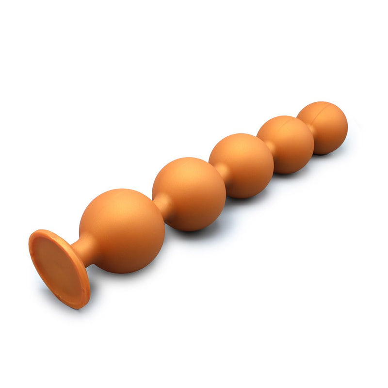 Kiotos - Sport Balls - 5 Grote Anaal Ballen - Siliconen - Diameter 80 mm-Erotiekvoordeel.nl