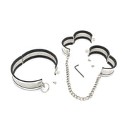 Kiotos - Stalen Collar En Handboeien-Laced-up.nl