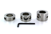 Kiotos Steel - Ballstretcher - RVS - Hoogte 30 mm - Ø 35 mm - 430 gram-Laced-up.nl
