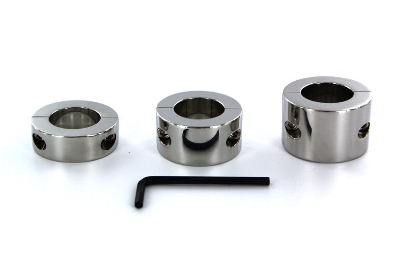 Kiotos Steel - Ballstretcher - RVS - Hoogte 30 mm - Ø 35 mm - 430 gram-Laced-up.nl
