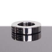 Kiotos - Ballstretcher RVS Met Groeven Scharnierend 14 mm Hoog Ø 35 mm-Laced-up.nl