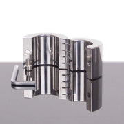 Kiotos - Ballstretcher RVS Met Groeven Scharnierend 42 mm Hoog Ø 35 mm-Laced-up.nl