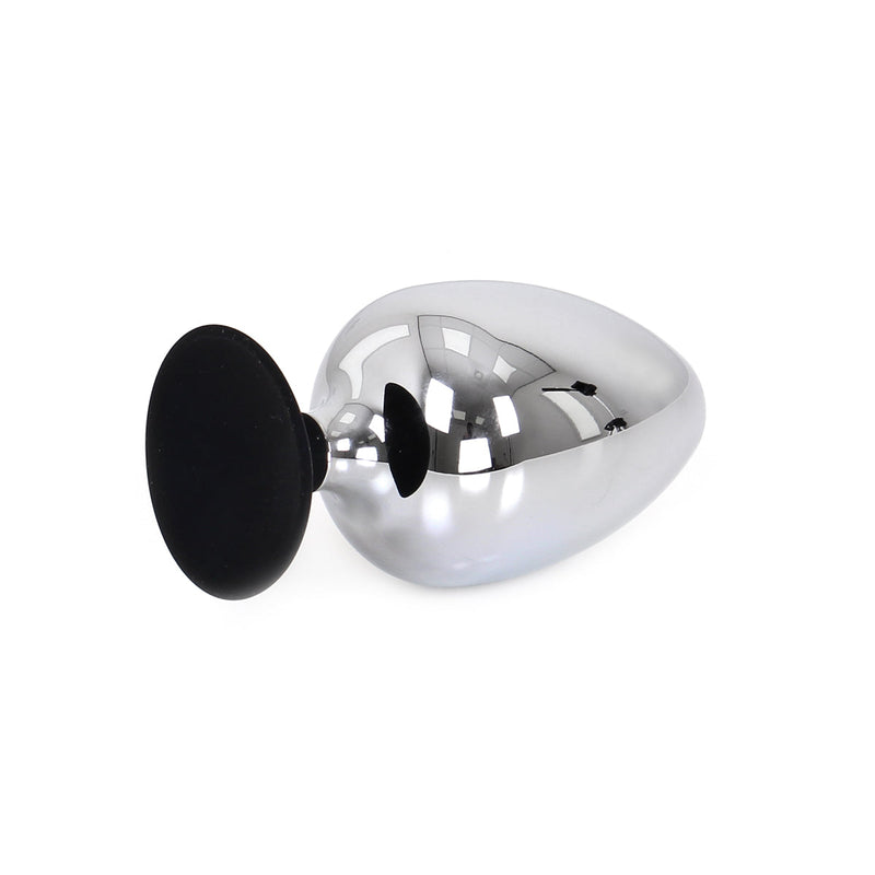 Kiotos - Buttplug RVS Met Siliconen Voetje BIG-S-Laced-up.nl