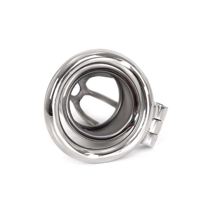 Kiotos - Cock Tube Kuisheidskooi RVS - Met Magnetisch Slot - Zilver-Laced-up.nl