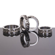 Kiotos - Cockring Met Ketting detail RVS-Laced-up.nl