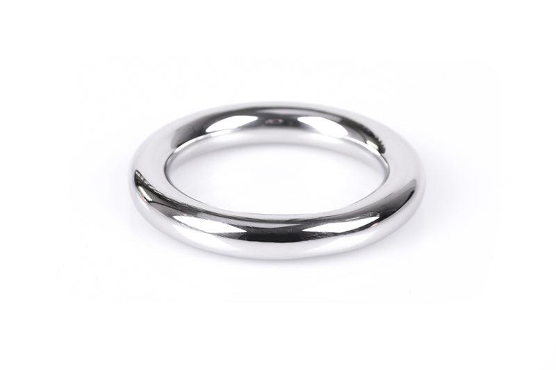 Kiotos - Cockring Rond RVS - 10 mm Hoog-Laced-up.nl