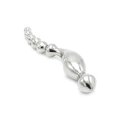 Kiotos - Curve Steel Dildo Ridges - Dildo met Ribbels - RVS-Laced-up.nl