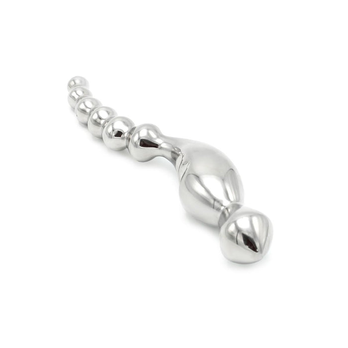 Kiotos - Curve Steel Dildo Ridges - Dildo met Ribbels - RVS-Laced-up.nl