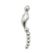 Kiotos - Curve Steel Dildo Ridges - Dildo met Ribbels - RVS-Laced-up.nl