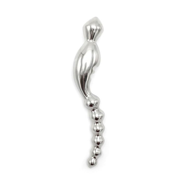 Kiotos - Curve Steel Dildo Ridges - Dildo met Ribbels - RVS-Laced-up.nl