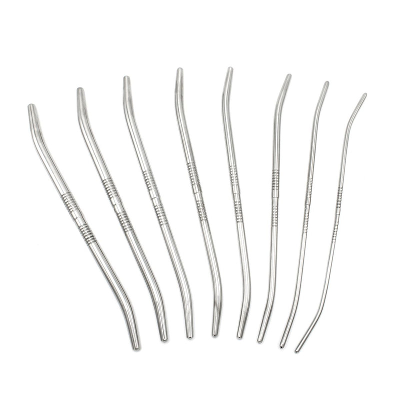 Kiotos - Double End Dilator Set met Curve - RVS - 8 stuks-Laced-up.nl