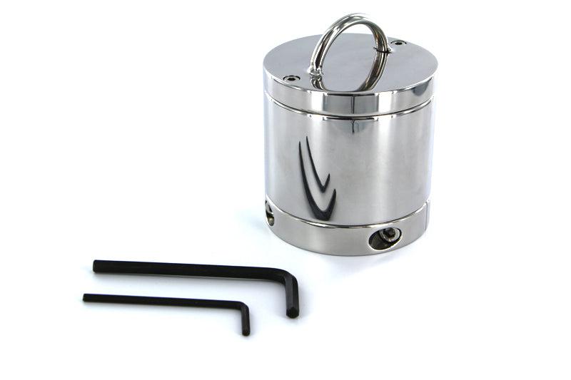 Kiotos Steel - Gewicht Ball Flask RVS - vulbaar-Laced-up.nl