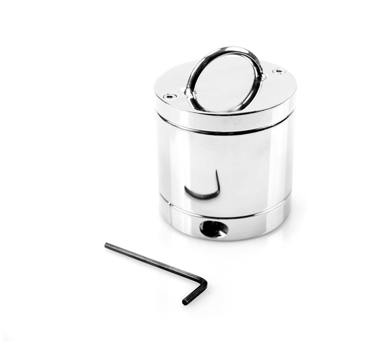 Kiotos Steel - Gewicht Ball Flask RVS - vulbaar-Laced-up.nl