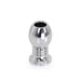 Kiotos - Holle Anaal Plug - RVS - Geribbeld - Lengte 70 mm-Erotiekvoordeel.nl