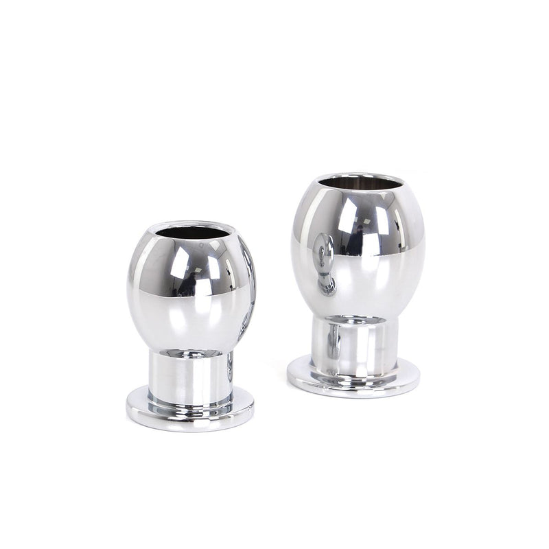 Kiotos - Holle Anaal Plug - RVS - Twee maten-Laced-up.nl