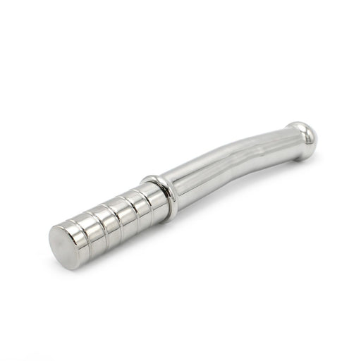 Kiotos - Mega Dildo - Licht Gebogen - RVS-Laced-up.nl