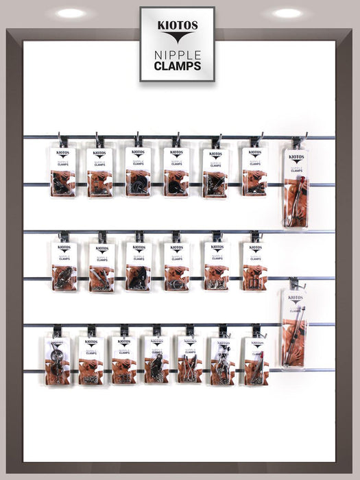 Kiotos - Metalen Tepelklemmen Met Ketting-Laced-up.nl