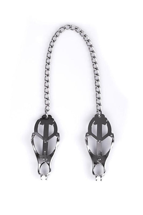 Kiotos - Metalen Tepelklemmen Met Ketting-Laced-up.nl