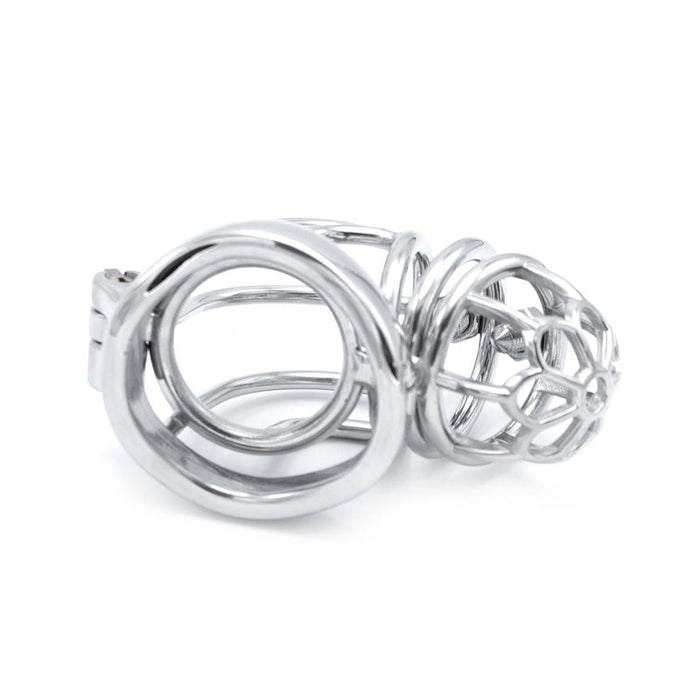 Kiotos - RVS Kuisheidskooi Curve - Torture-Laced-up.nl