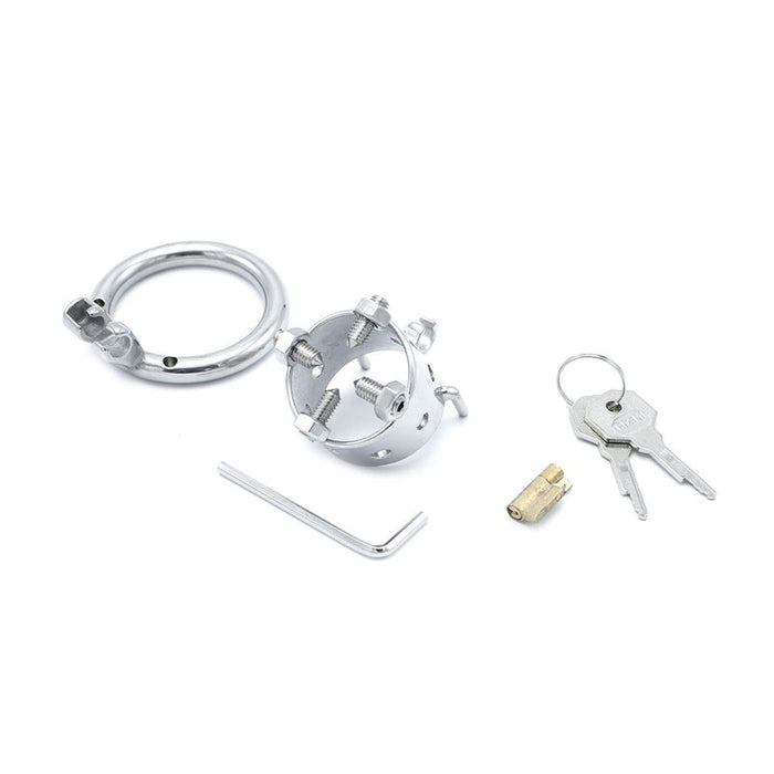 Kiotos - RVS Torture Chastity Device-Laced-up.nl